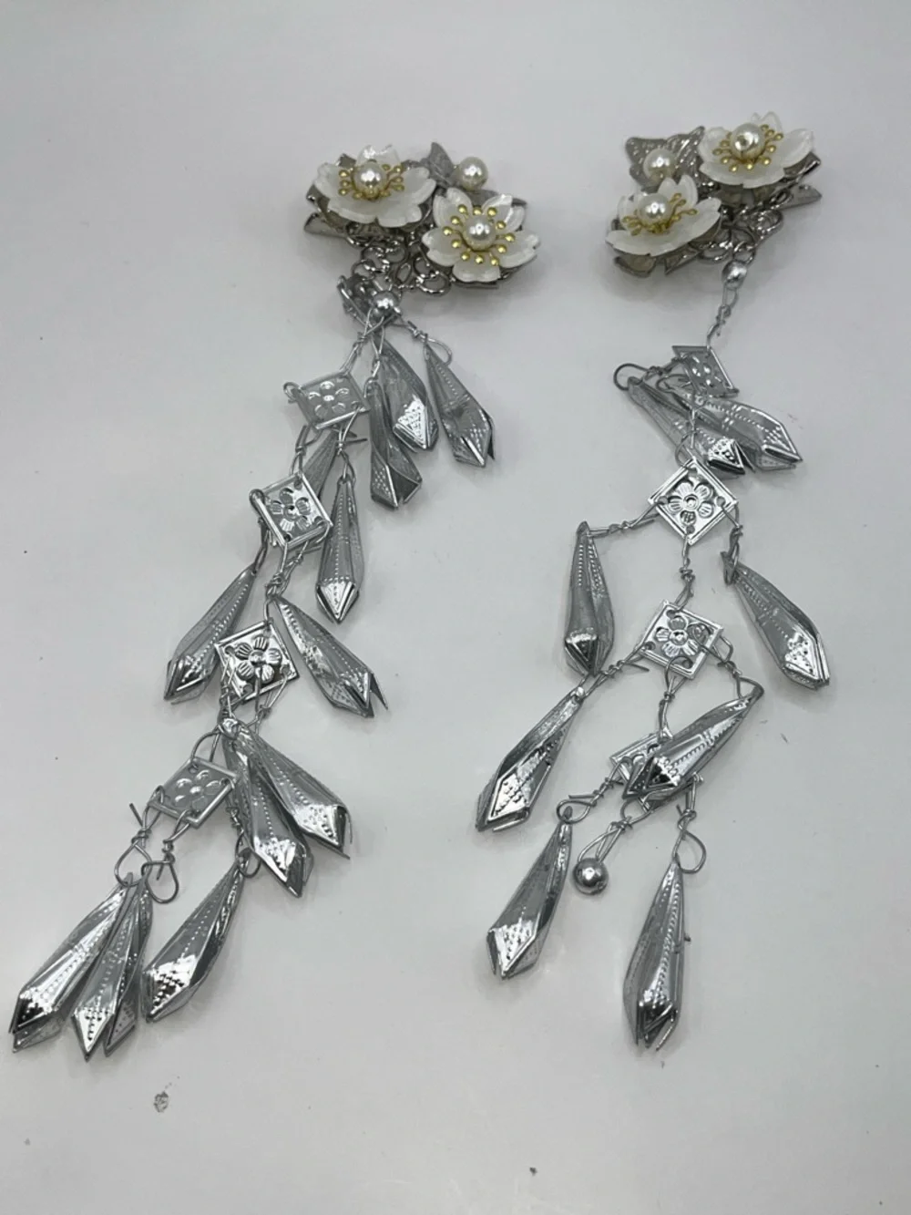 Butterfly Tassels Hair Clasp Step Shake Ethnic Beads Hairpins